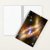 Carnet Cosmic Or rose et bleu Astro étoile Galactique (À l'intérieur)