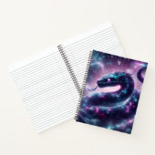 Carnet Cosmic Serpent Zodiac Galaxy Astrology (Intérieur)