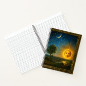 Carnet Cosmos Céleste Dérivé de la Gravure de Flammarion (Intérieur)