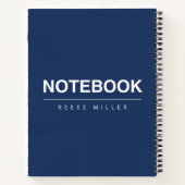 Carnet Costmize Gift Notebook (Dos)