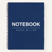 Carnet Costmize Gift Notebook  (Devant)
