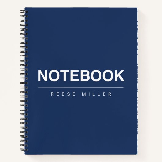 Carnet Costmize Gift Notebook (Devant)