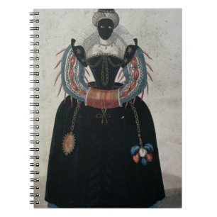 Carnet Costume de mascarade dans le style de Henri III