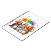 Carnet Costume de petits écureuils mignons pour Halloween (Côté gauche)