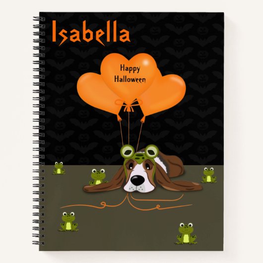 Carnet Costume d'Halloween (Devant)