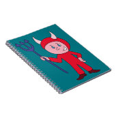 Carnet Costume d'Halloween diabolique (Côté Droit)
