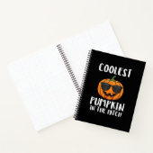 Carnet Costume Patch Citrouille Le Plus Cool Halloween Ho (Intérieur)