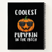 Carnet Costume Patch Citrouille Le Plus Cool Halloween Ho (Dos)