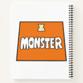 Carnet Costume Pikamee, Monstre (Dos)