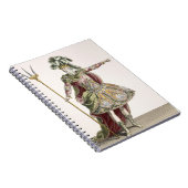 Carnet Costume pour Neptune dans plusieurs opéras, gravé (Côté Droit)