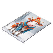 Carnet Cosy Cow Winter (Côté gauche)