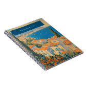 Carnet Côte d'Azur minimaliste moderne simple (Côté Droit)