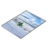 Carnet Côte de la mer Baltique recouverte de neige en hiv (Côté gauche)