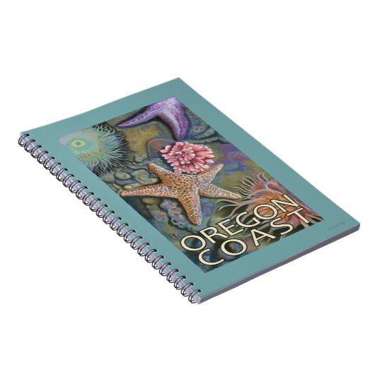 Carnet Côte de l'Oregon Tidepool (Côté Droit)