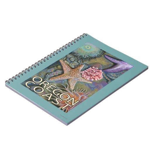 Carnet Côte de l'Oregon Tidepool (Côté gauche)