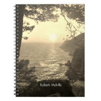 Carnet Côte, lumière du soir