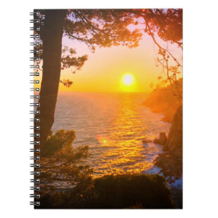 Carnet Côte, lumière du soir