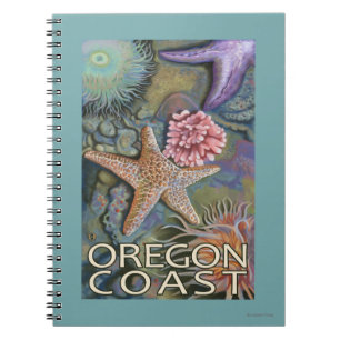 Carnet Côte Tidepool de l'Orégon