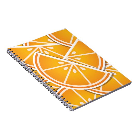 Carnet Cotés orange funky (Côté Droit)