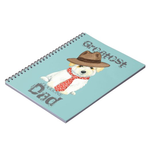 Carnet Coton de Tulear Papa (Côté gauche)