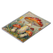 Carnet  Cottage Core Mushroom Personalized  (Côté gauche)