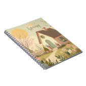 Carnet Cottage fleuri/printanier (Côté Droit)