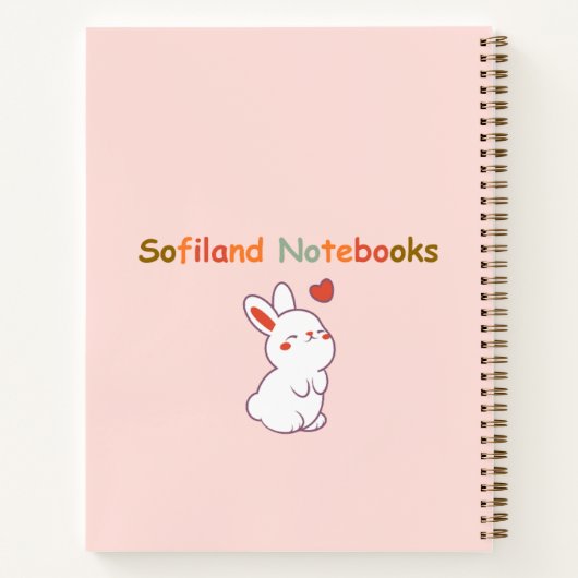 Carnet Cottage Girl 🥨 🧡 🌸 (Dos)