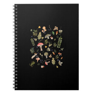 Carnet Cottagecore Champignon Esthétique Académie Goblinc