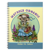 Carnet Cottagecore Cowgirl (Devant)