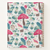 Carnet Cottagecore Vintage blanc (Dos)