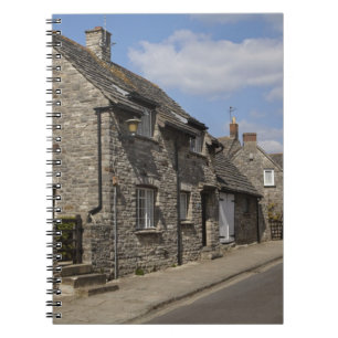 Carnet Cottages, village de Corfe Castle, Dorset, Anglete