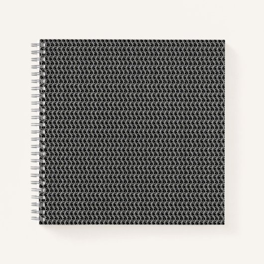 Carnet Cotte de mailles Armure Médiévale (Devant)