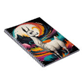 Carnet "Cotton Candy Llama" Art Spiral Notebook (Côté Droit)