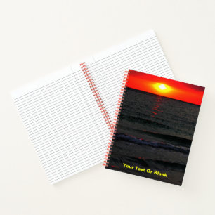 Carnet Couché de soleil de Floride
