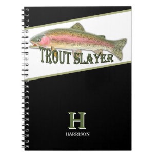 Carnet Couche de truite arc-en-ciel