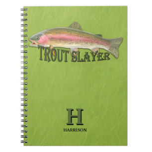 Carnet Couche de truite arc-en-ciel