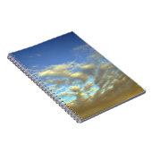 Carnet Couche d'or de nuage et ciel bleu (Côté Droit)