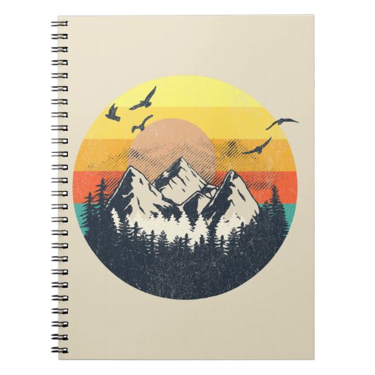 Carnet Coucher de soleil (Devant)