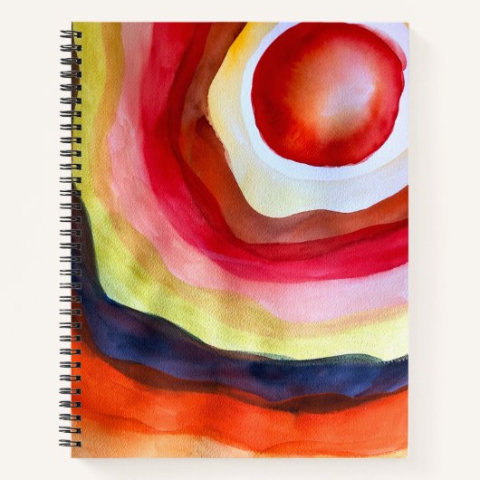 Carnet Coucher de soleil (Devant)