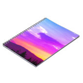 Carnet coucher de soleil (Côté gauche)