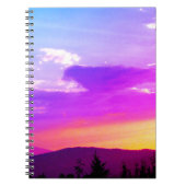 Carnet coucher de soleil (Devant)