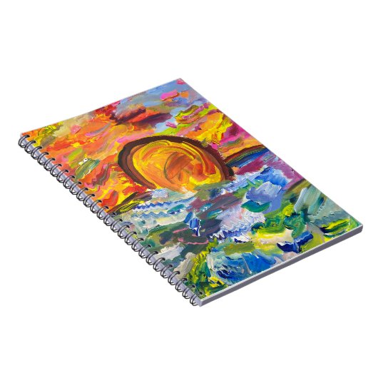 Carnet coucher de soleil (Côté Droit)