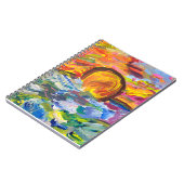 Carnet coucher de soleil (Côté gauche)