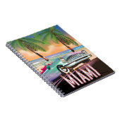 Carnet Coucher de soleil à Miami (Côté Droit)