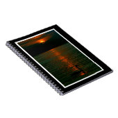 Carnet Coucher de soleil à Montreux Notebook (Côté Droit)