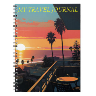 CARNET COUCHER DE SOLEIL À PÈRE NOËL MONICA #1 VOYAGE