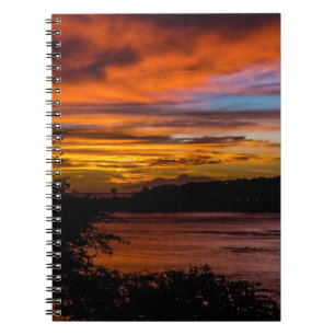 Carnet Coucher de soleil à Praia, Cap Vert