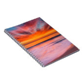 Carnet Coucher de soleil abstrait de Tamarack Beach (Côté Droit)