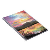 Carnet Coucher de soleil au bord du lac (Côté Droit)