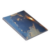 Carnet Coucher de soleil avec formation Teacup Cloud par (Côté Droit)